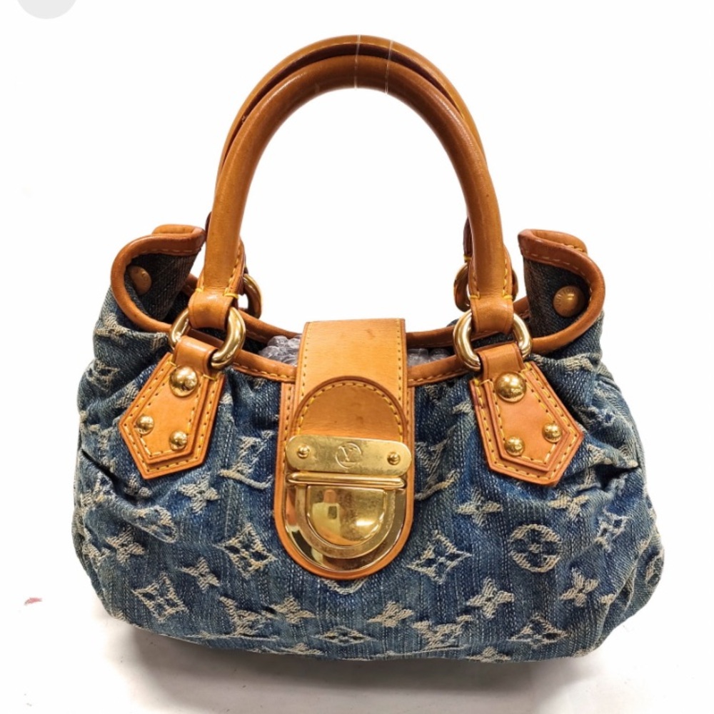 Louis Vuitton denim pleaty